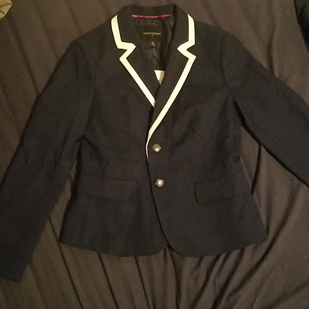 Banana Republic navy blazer